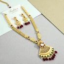 VM Imitation Royal Pota Stone And Beads Pack of 3 Necklace Set