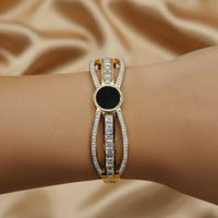 VM Imitation Delicate Austrian Stone Adjustable Bracelet ( Pack of 12)