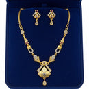 VM Imitation Royal Austrian Stone Necklace Set (Pack of 12)