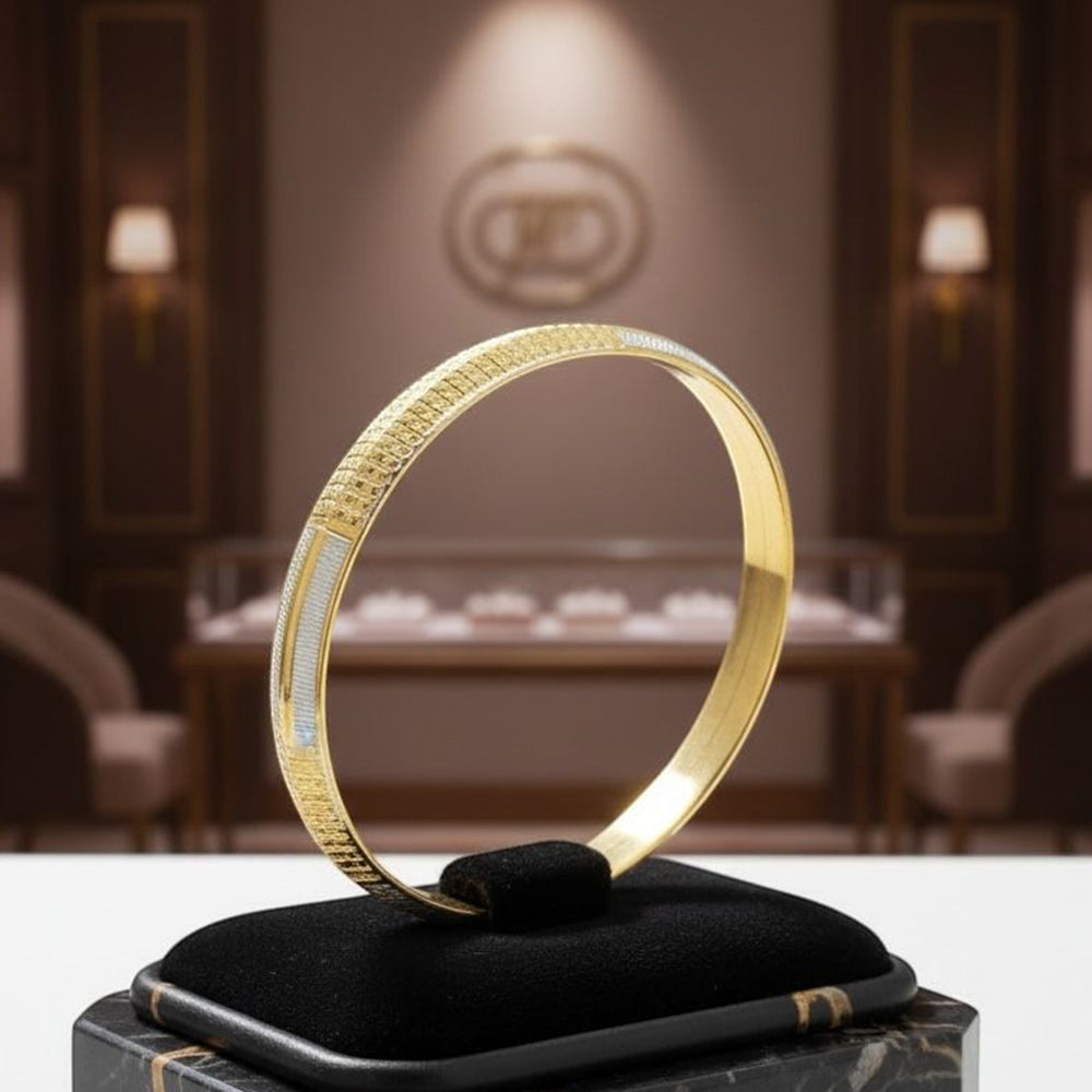 VM Imitation Elegant Daily Wear Mens Kada Bracelet (Pack of 12)