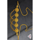 VM Imitation Royal Antique Gold Plated Necklace Set