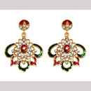 Hania Jewels Graceful Ethnic Earrings with Festive Hues