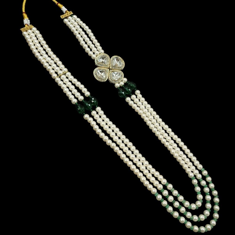 NAFJ Gold Plated Pearl Mala