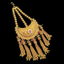 NAFJ Copper Gold Plated Pota Stone Pasa