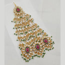 NAFJ Royal Gold-Plated Kundan & Pearl A Touch of Timeless Tradition Pasa