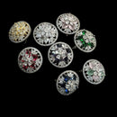 NAFJ  Elegant American Diamond Ring Perfect for Weddings & Parties