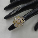NAFJ Luxury American Daimonds Ring Ideal for Bridal & Festive Occasions