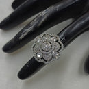 NAFJ Luxury American Daimonds Ring Ideal for Bridal & Festive Occasions