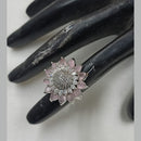 NAFJ Glamorous American Daimonds Ring Statement Jewelry for Women