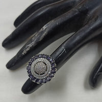 NAFJ Glamorous American Daimonds Ring Statement Jewelry for Women