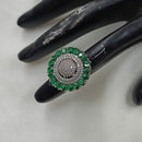 NAFJ Glamorous American Daimonds Ring Statement Jewelry for Women