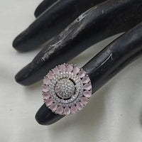 NAFJ Glamorous American Daimonds Ring Statement Jewelry for Women