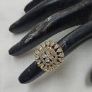 NAFJ Glamorous American Daimonds Ring Statement Jewelry for Women