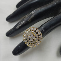 NAFJ Glamorous American Daimonds Ring Statement Jewelry for Women