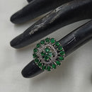 NAFJ Glamorous American Daimonds Ring Statement Jewelry for Women