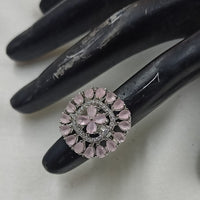 NAFJ Glamorous American Daimonds Ring Statement Jewelry for Women