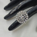 NAFJ Glamorous American Daimonds Ring Statement Jewelry for Women