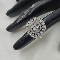 NAFJ Glamorous American Daimonds Ring Statement Jewelry for Women