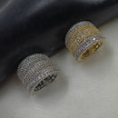 NAFJ Stylish American Diamond Ring Fashion-Forward Accessory