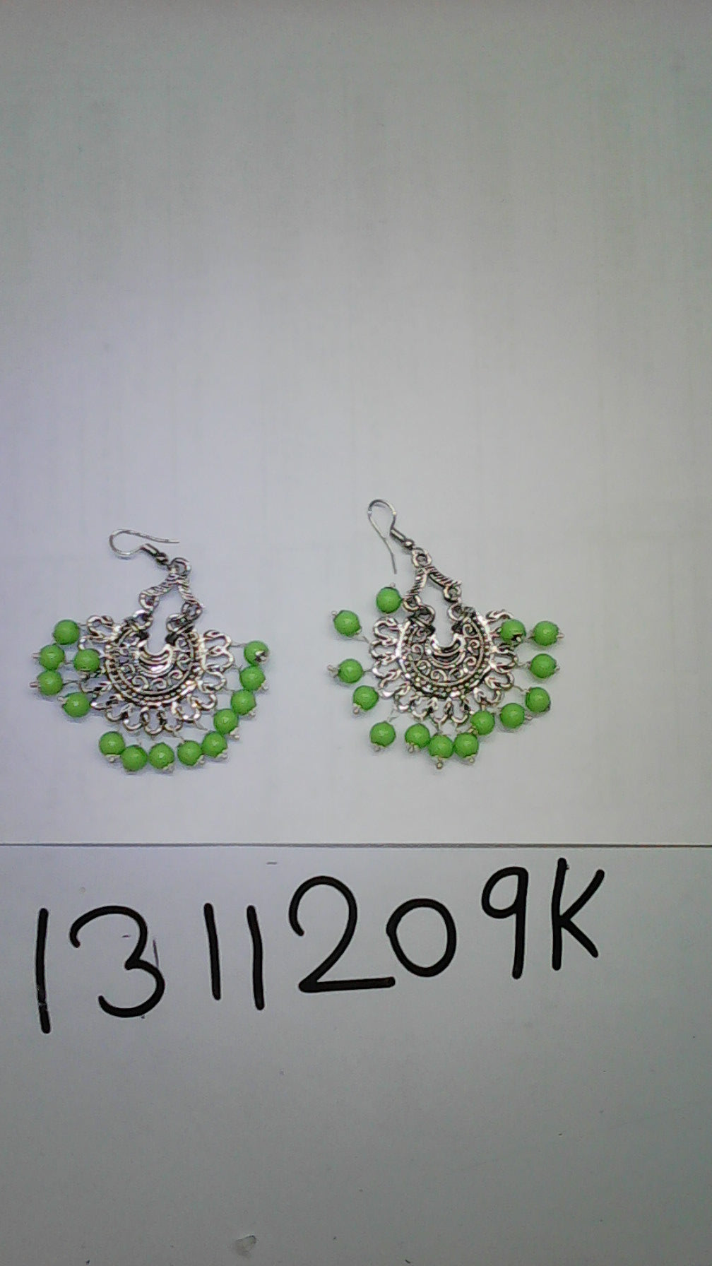 Hania Jewels Traditional Chandbali Earrings with Beads