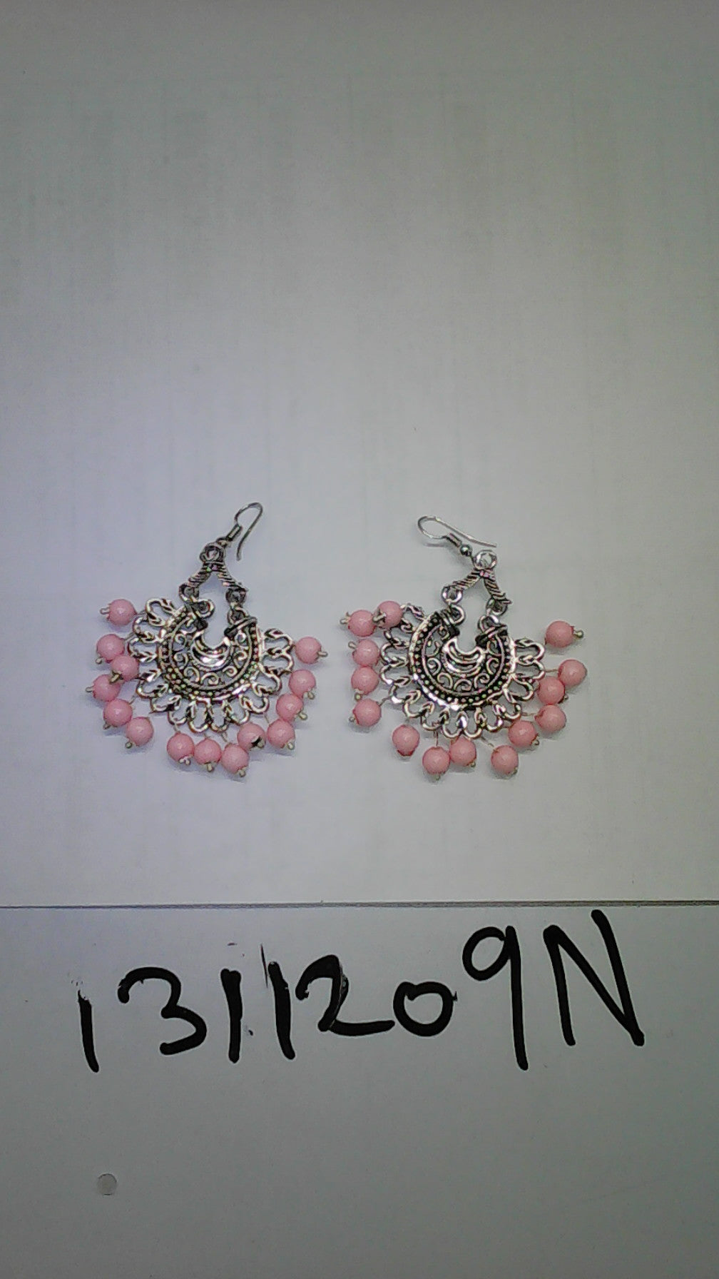 Hania Jewels Traditional Chandbali Earrings with Beads