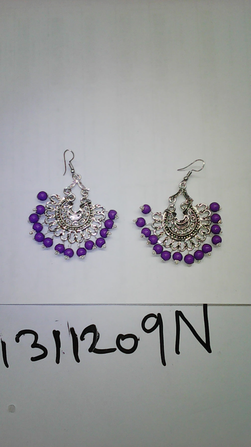 Hania Jewels Traditional Chandbali Earrings with Beads