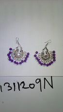 Hania Jewels Traditional Chandbali Earrings with Beads