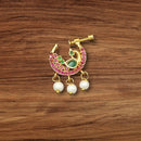 NAFJ Gold Plated Austrian Stone Nose Ring