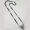 NAFJ Silver Plated Austrain Stone Mangalsutra