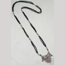 NAFJ Silver Plated Austrain Stone Mangalsutra