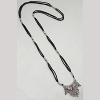 NAFJ Silver Plated Austrain Stone Mangalsutra