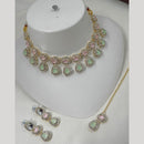 NAFJ Kundan Choker Necklace Set
