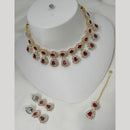NAFJ Kundan Choker Necklace Set