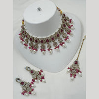 NAFJ Pota Stone Choker Necklace Set
