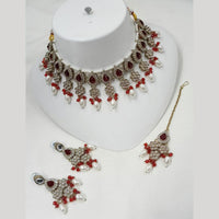 NAFJ Pota Stone Choker Necklace Set