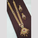 NAFJ Pota Stone Long Necklace Set