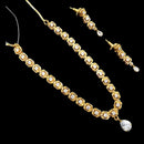 NAFJ Designer Austrian Stone Statement Necklace Set