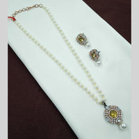 NAFJ Pearl Long Necklace Set