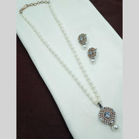 NAFJ Pearl Long Necklace Set