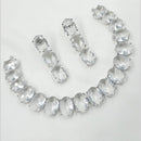 NAFJ Crystal Stone Necklace Set