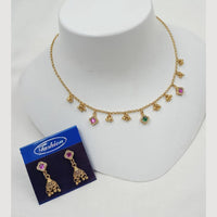 NAFJ Lightweight Ethnic Necklace Set with Matching Earrings