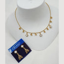 NAFJ Lightweight Ethnic Necklace Set with Matching Earrings