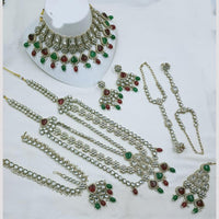 NAFJ Bridal Set Crystal Stones for Weddings & Special Occasions