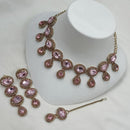 NAFJ Glam Crystal And Austrian Stone Choker Set