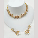 NAFJ Elegant Pota And Pearl Beaded Choker Necklace Set