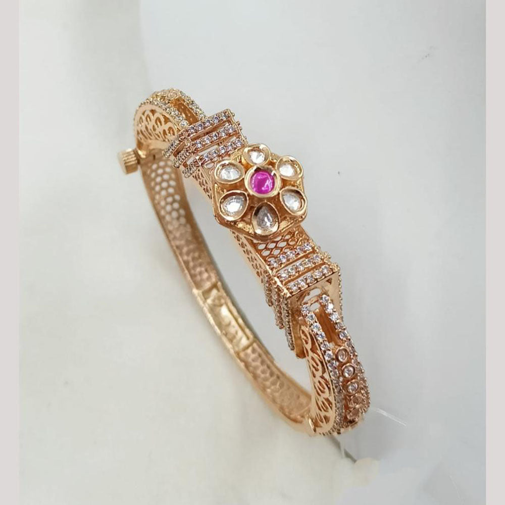 NAFJ Designer Polki Kundan Openable Kada