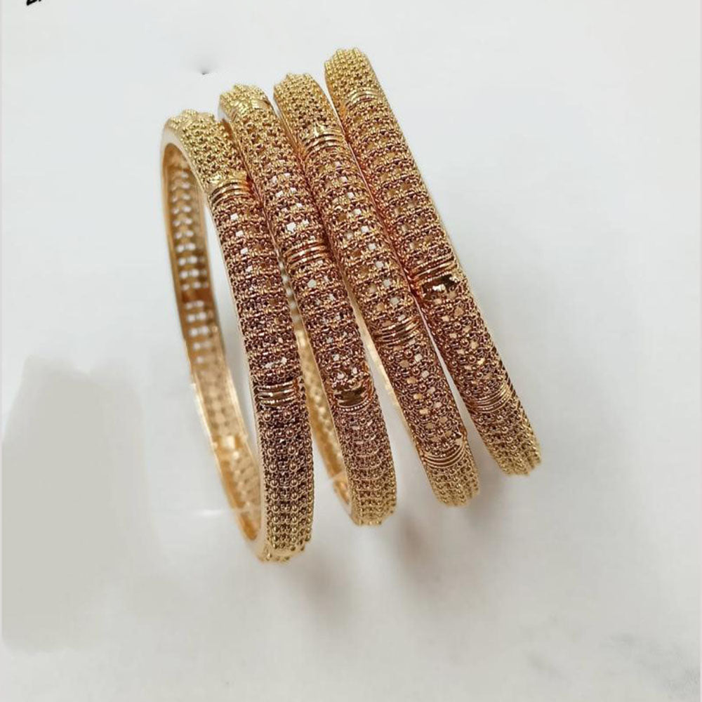 NAFJ Classic Sparkling Austrian Stone Bangles Set