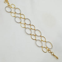 NAFJ Sparkling Austrian Stone Adjustable Fashion Bracelet