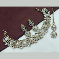 NAFJ Traditional Beautiful Kundan Stone Necklace Set For All Occassions
