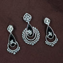 NAFJ Radiant Sparkle American Diamond Dangler Earrings